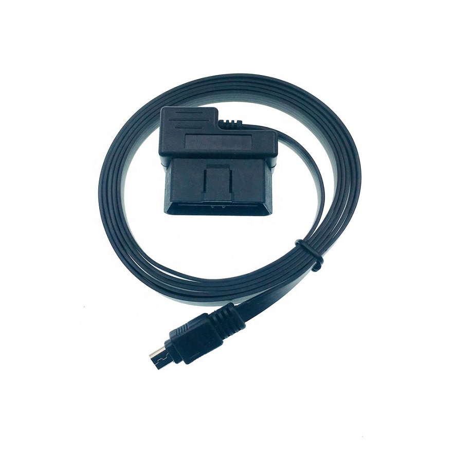 Conector de cable OBD2 USB plano micro USB