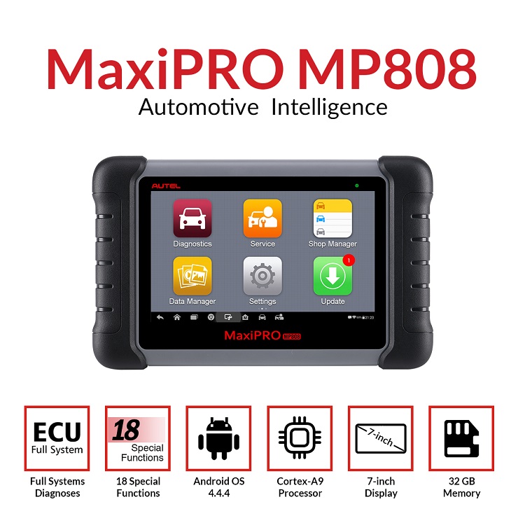 Codificador de llaves Autel Maxipro MP808