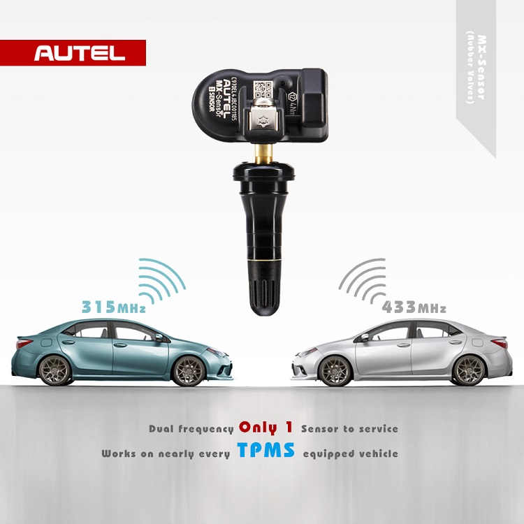 Autel 315 y 433 MHz en 1 sensor para TPMS