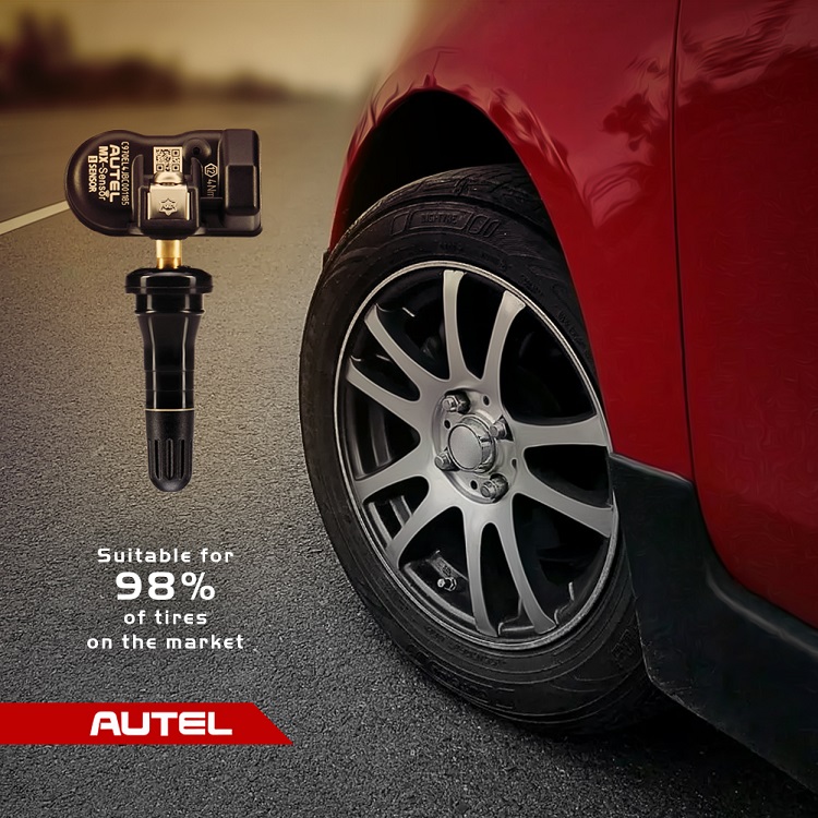 Autel MX sensor 315 433MHZ TPMS cobertura completa de marcas de automóviles