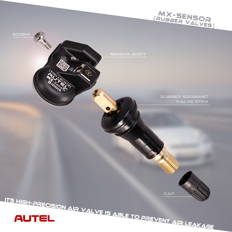 ¿Cómo instalar el sensor Autel MX 315 433MHZ, sensor TPMS?